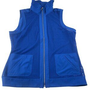 Chico's Blue Sleeveless Vest